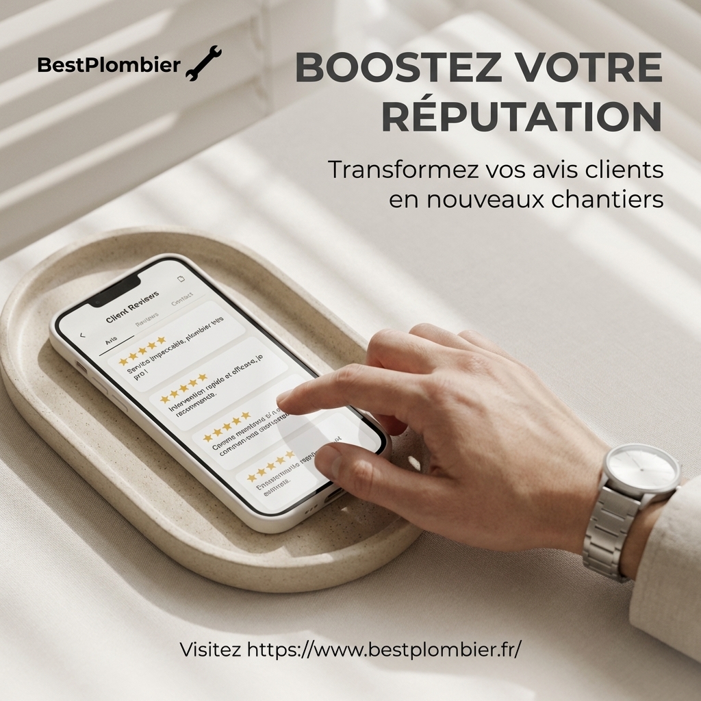 E-réputation 2026 : Pourquoi les avis clients sont le moteur n°1 de croissance pour les plombiers 1