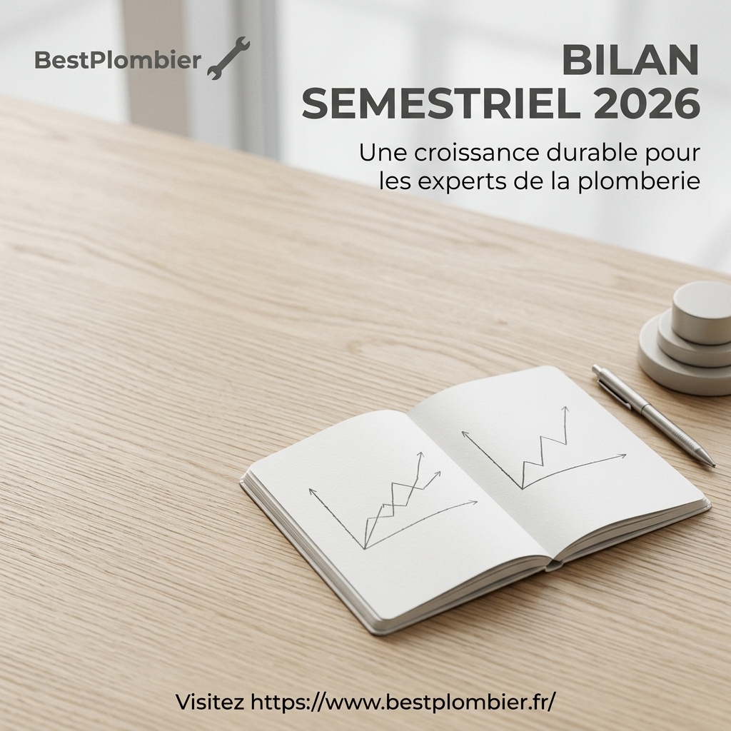 Bilan semestriel 2026 : BestPlombier au service de la croissance des experts en France 1