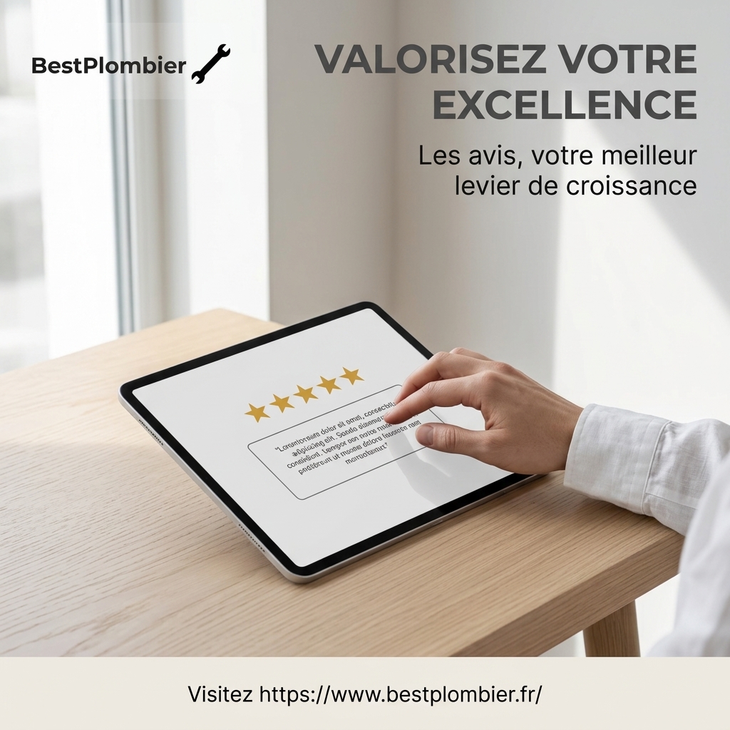 L'impact des avis clients sur votre visibilité et votre croissance avec BestPlombier 1