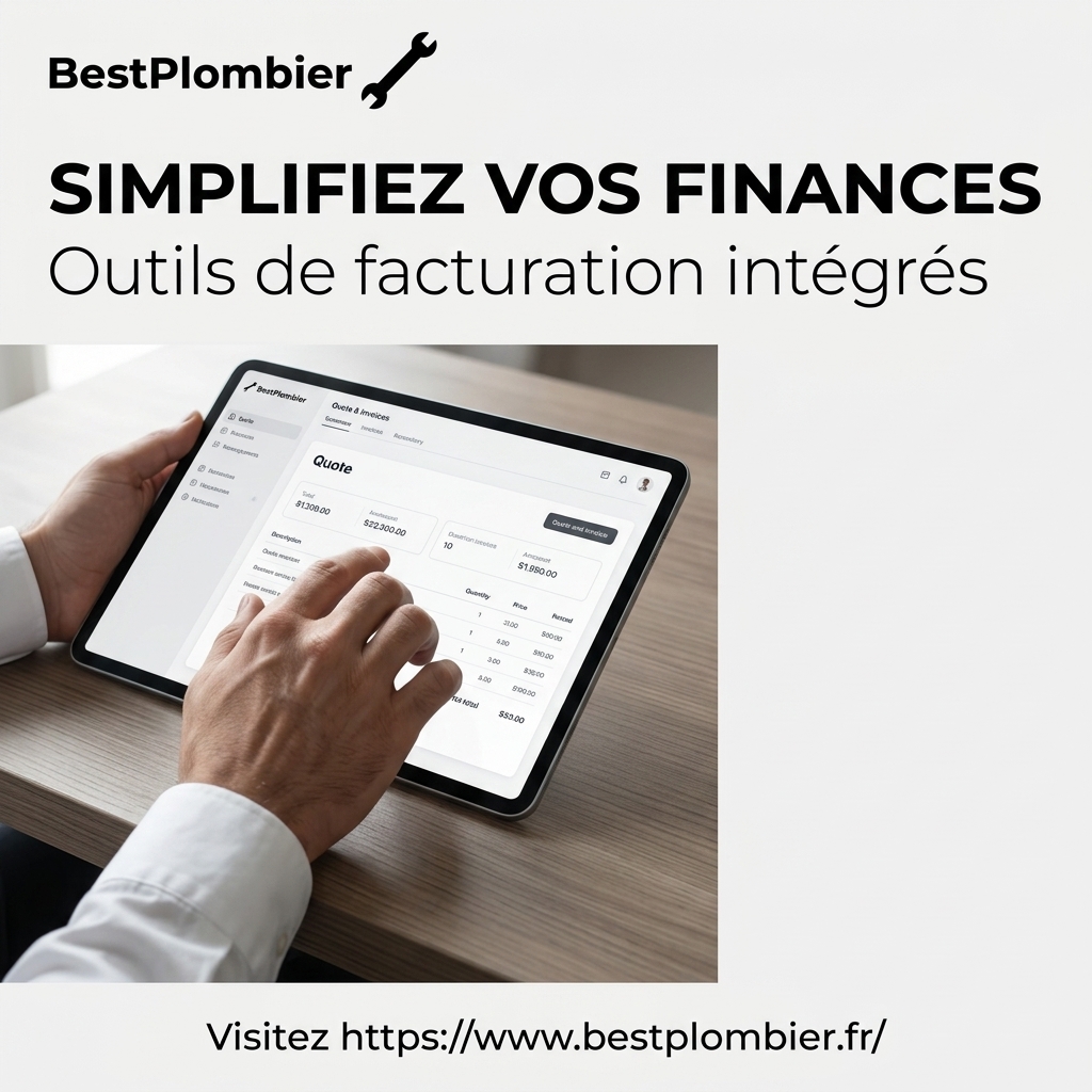 Simplifiez votre gestion administrative : nos nouveaux outils de facturation pour plombiers 1