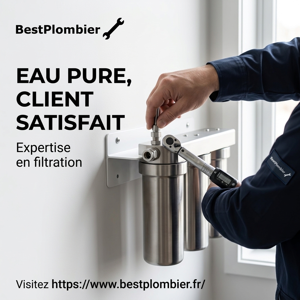 Maîtrisez la filtration d'eau résidentielle : Guide technique pour les experts BestPlombier 1