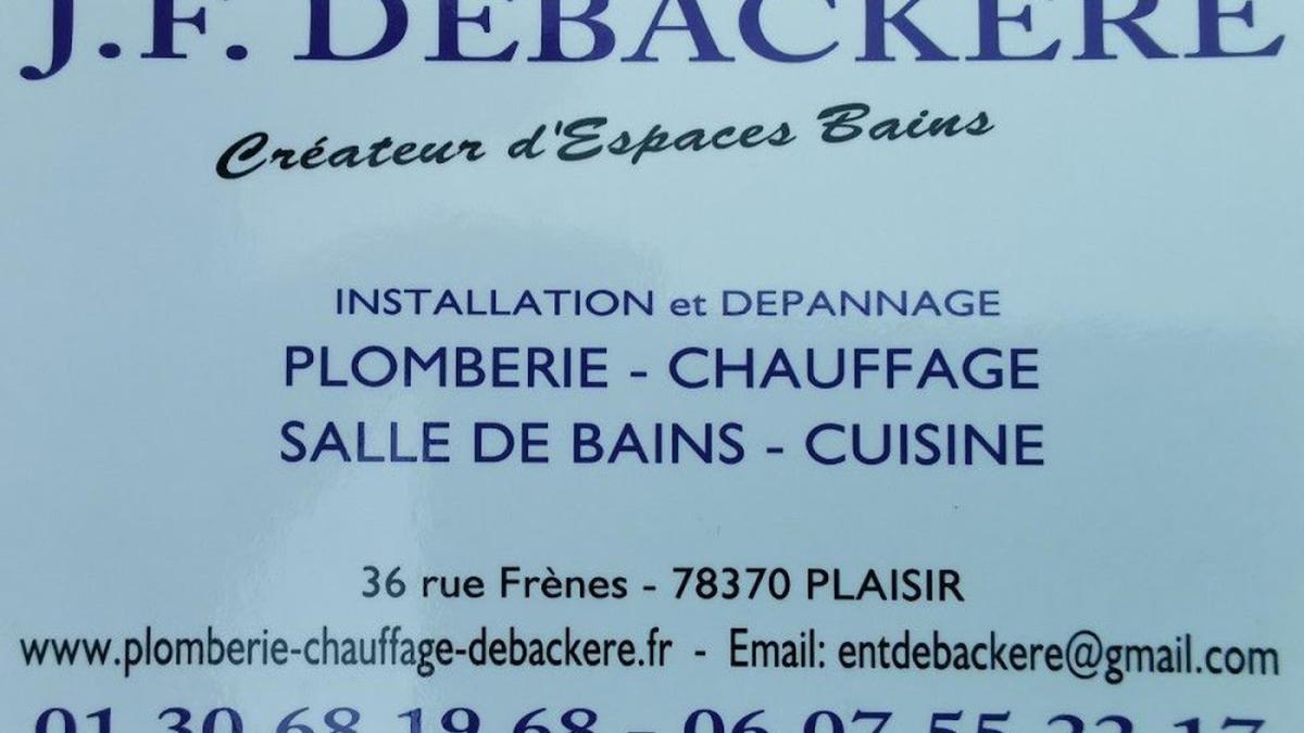 Debackere Jean Francois - Plombier à Plaisir