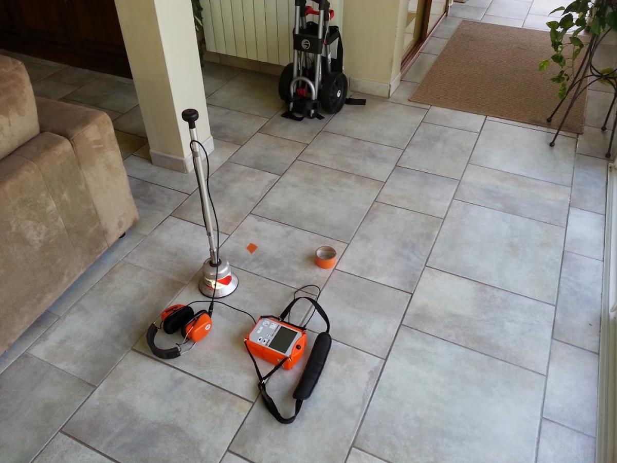 H2O Détection recherche de Fuite non destructive