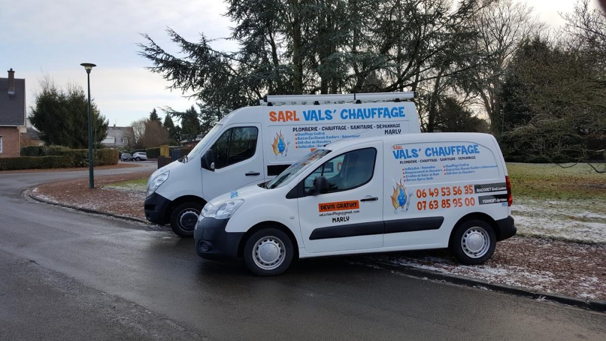 SARL VALS' CHAUFFAGE à Marly, FERMENT Jérôme, BACOUET Guillaume