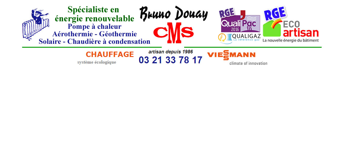 Pompe à Chaleur Marquise Bruno Douay CMS