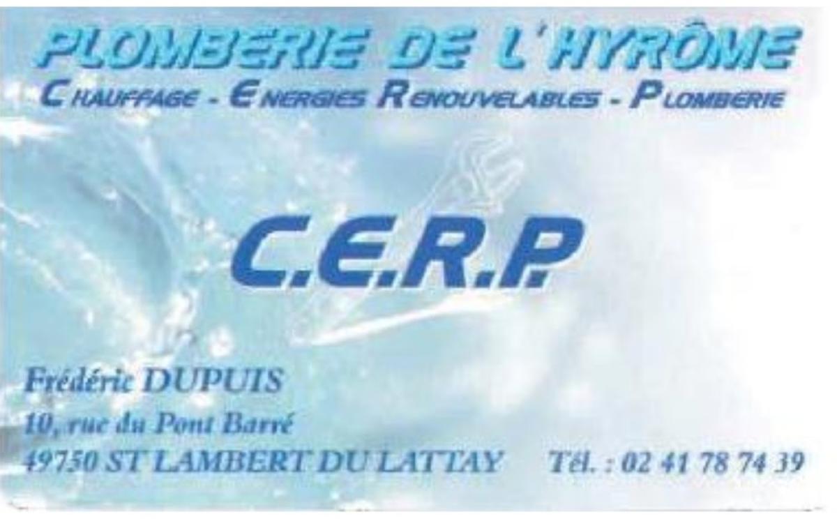 CERP (Plomberie Chauffage de l'Hyrôme)