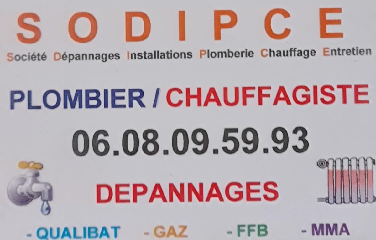 SODIPCE Dépannage Plomberie Chauffage Entretien