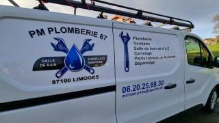 Plombier PM PLOMBERIE 87 0